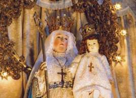 La statua miracolosa della Madonna del Buon Successo.